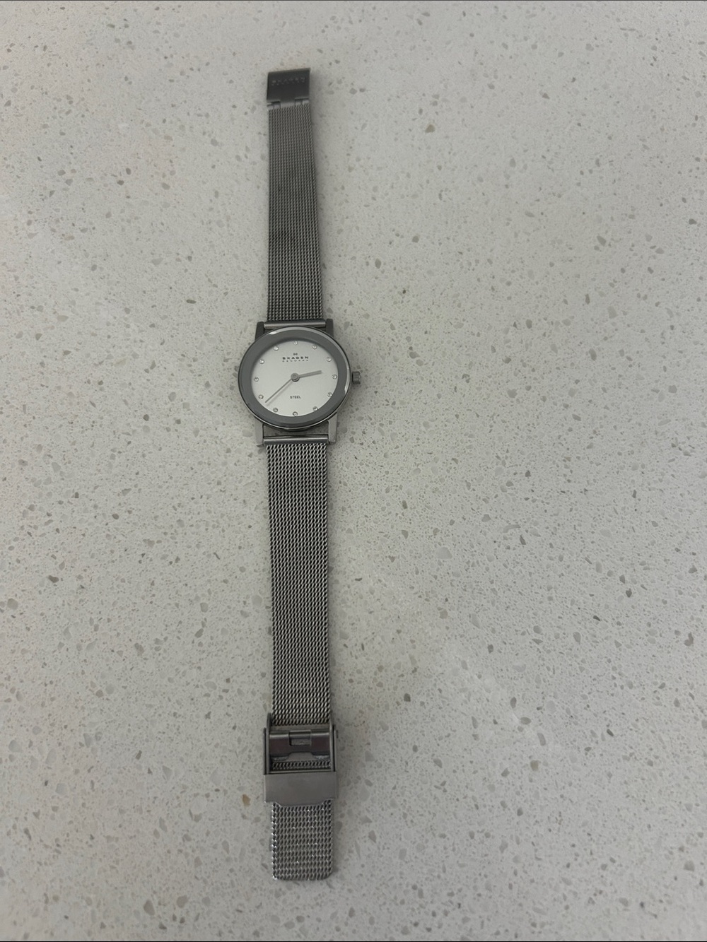 Minimalist Silver Mesh Women’s Watch- Skagen